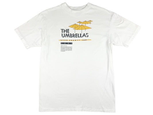 Vintage Christo & Jeanne-Claude 'The Umbrellas' White T-Shirt 80s