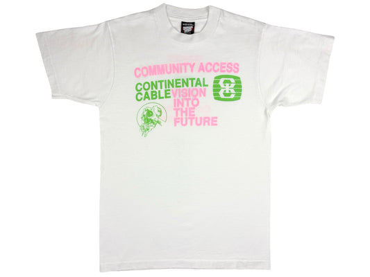 Vintage Continental Cablevision White T-Shirt