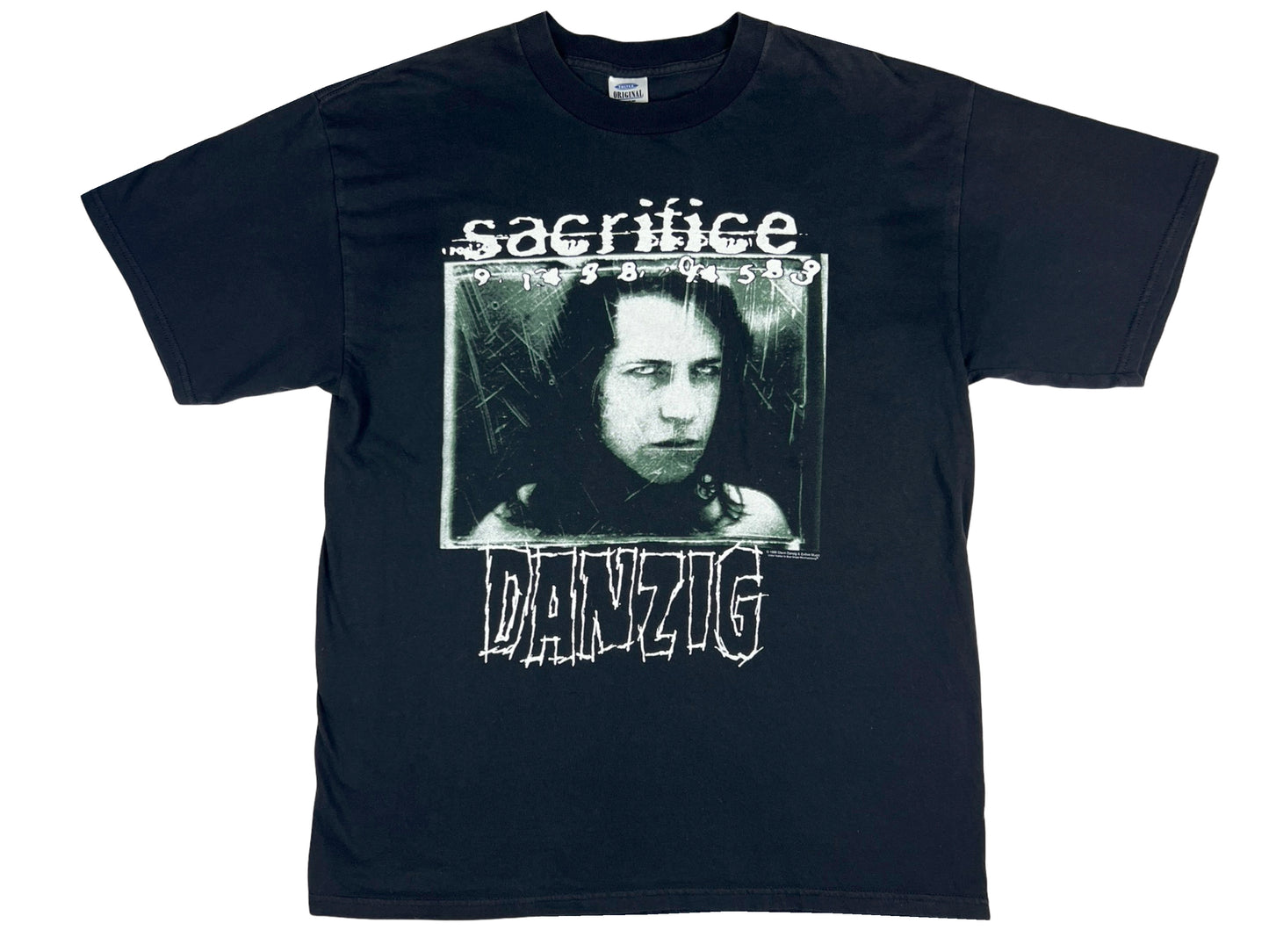 Vintage Danzig 'Sacrifice' T-Shirt 90s y2k Misfits Metal