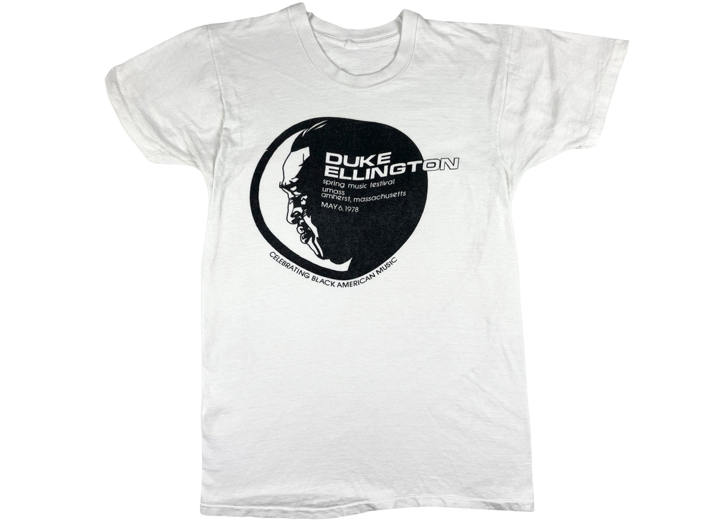 Vintage Duke Ellington Spring Music Festival 1978 White T-Shirt