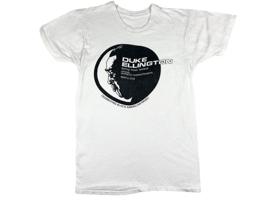 Vintage Duke Ellington Spring Music Festival 1978 White T-Shirt