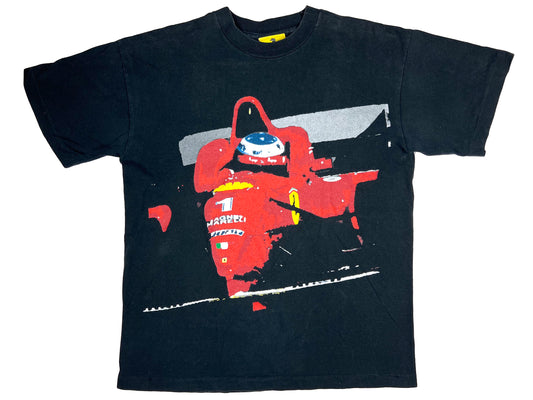 Vintage Formula 1 Ferrari x Michael Schumacher Black T-Shirt