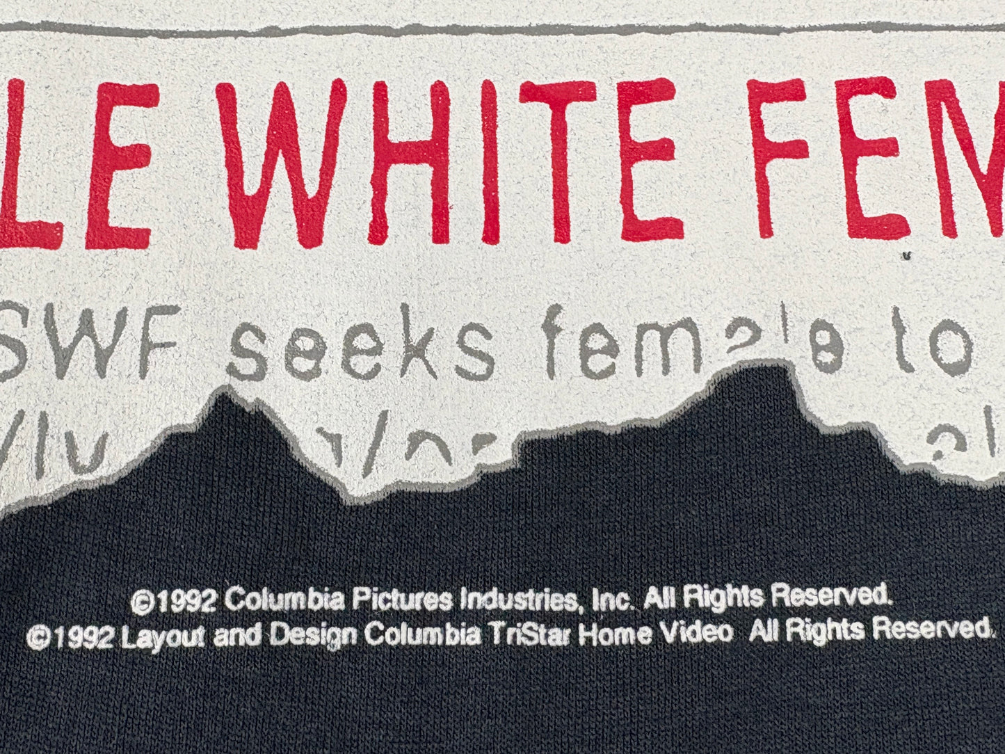 Single White Female Movie T-Shirt