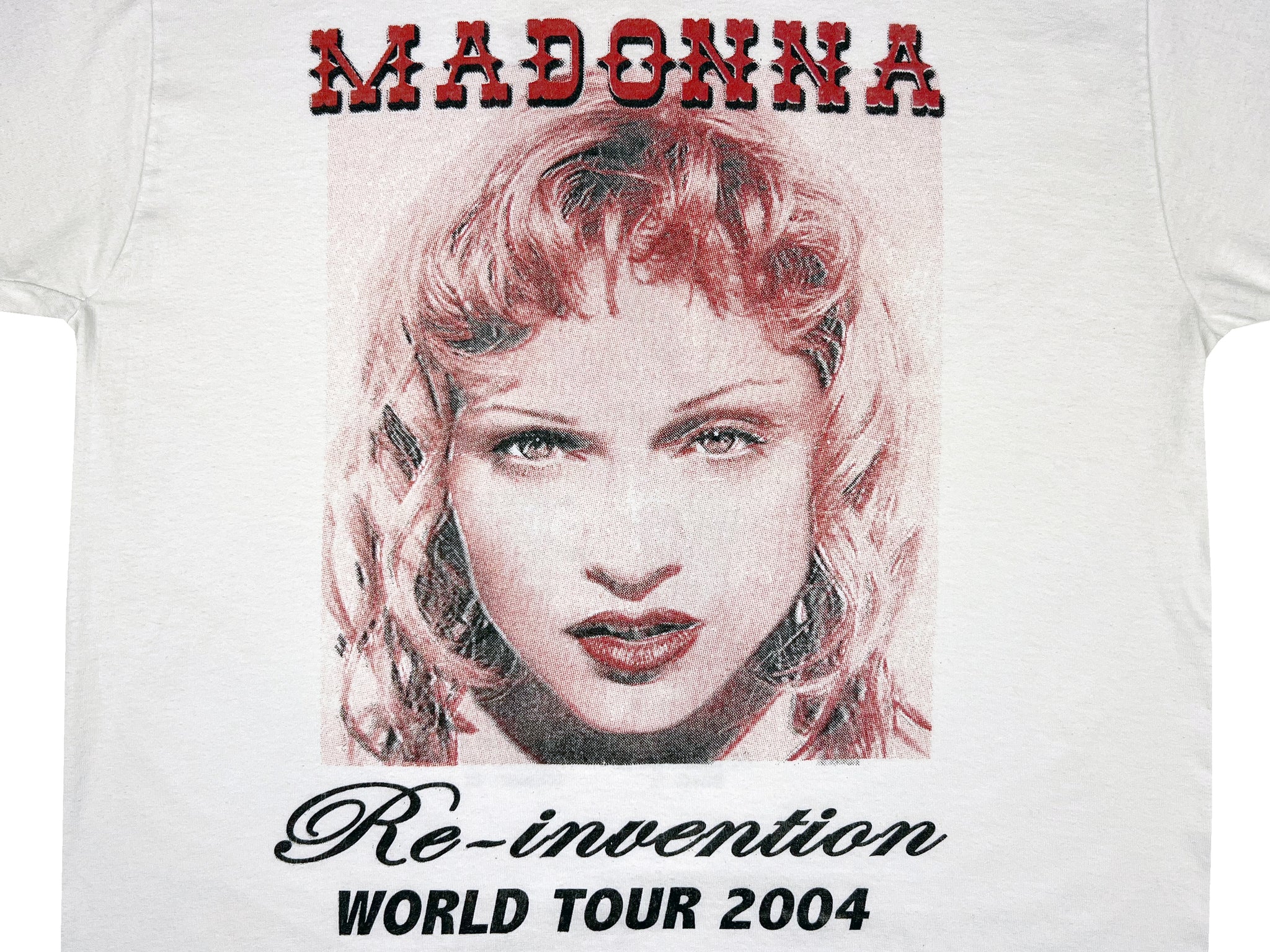 Madonna 'Re-invention World Tour' 2004 T-Shirt