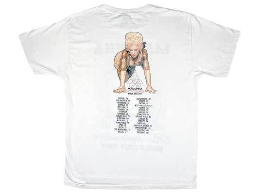 Madonna 'Re-invention World Tour' 2004 T-Shirt