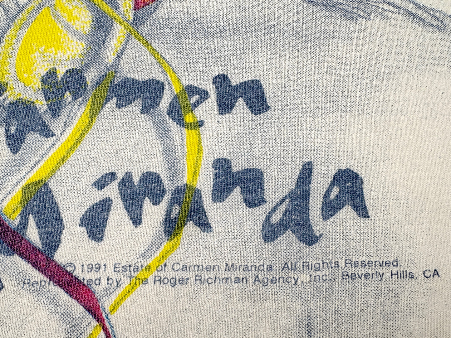 Carmen MIranda All Over Print Marlin Tease T-Shirt