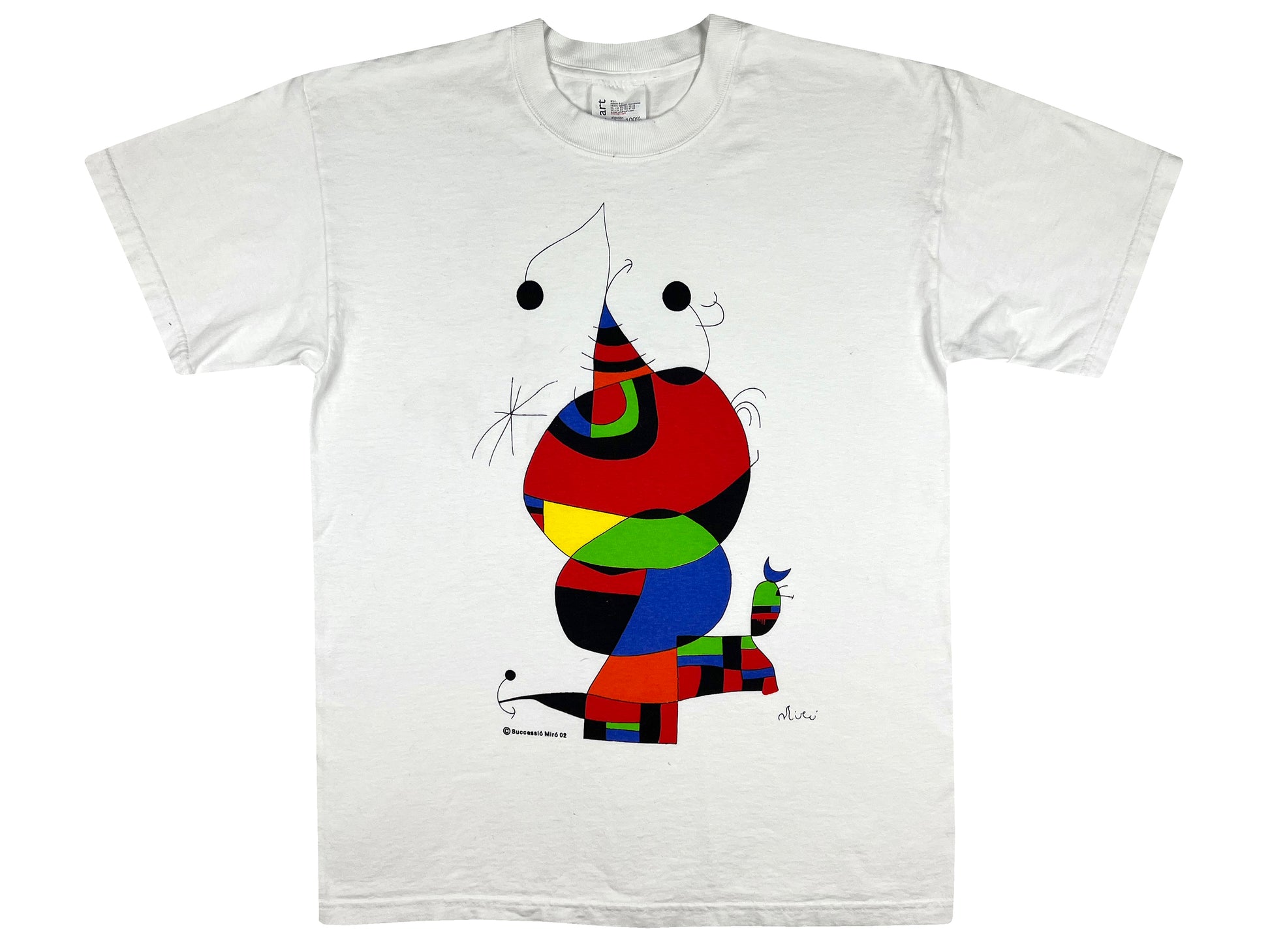 Vintage Joan MIro Art T-Shirt