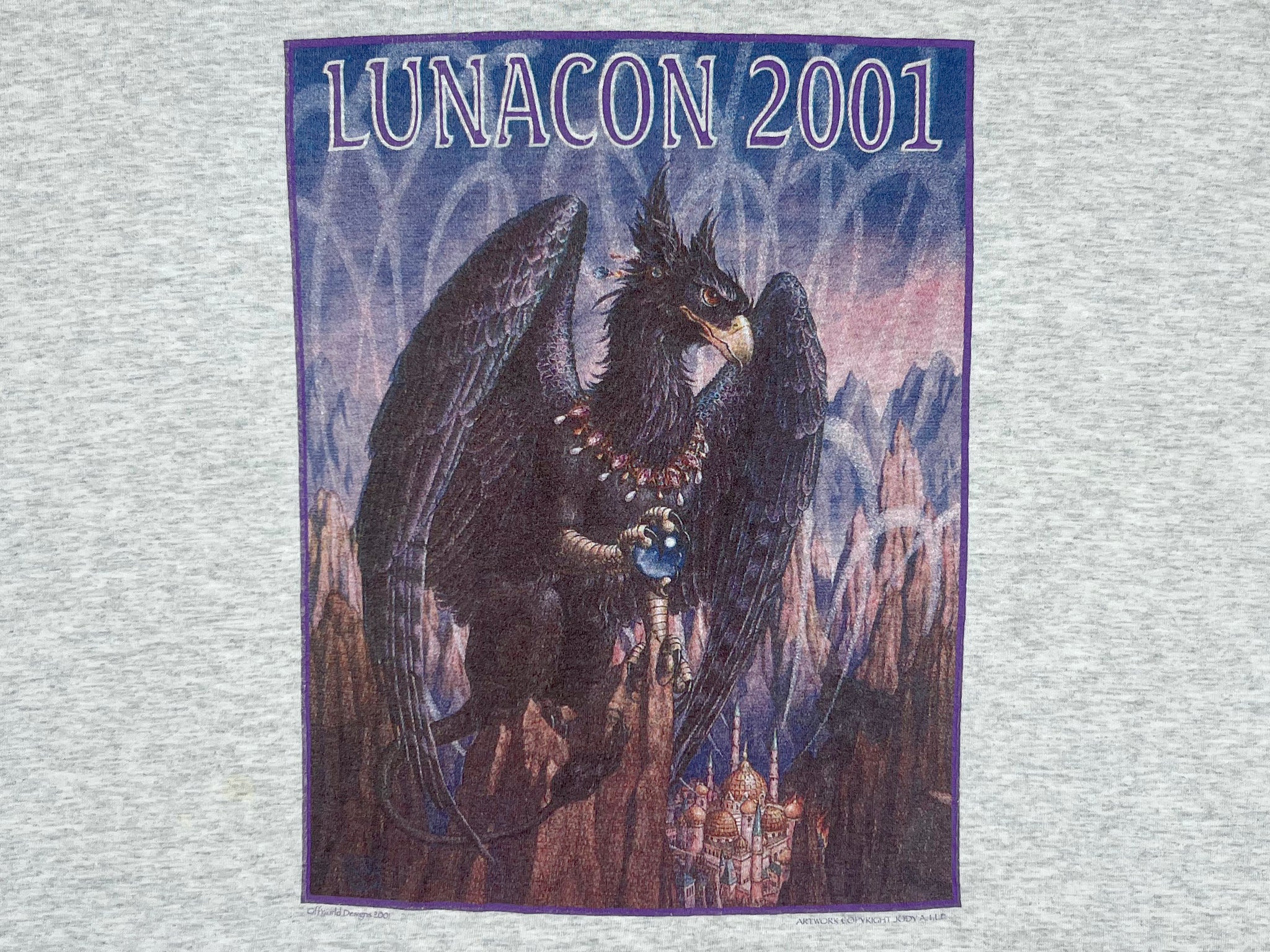 Lunacon Sci-Fi Convention 2001 T-Shirt