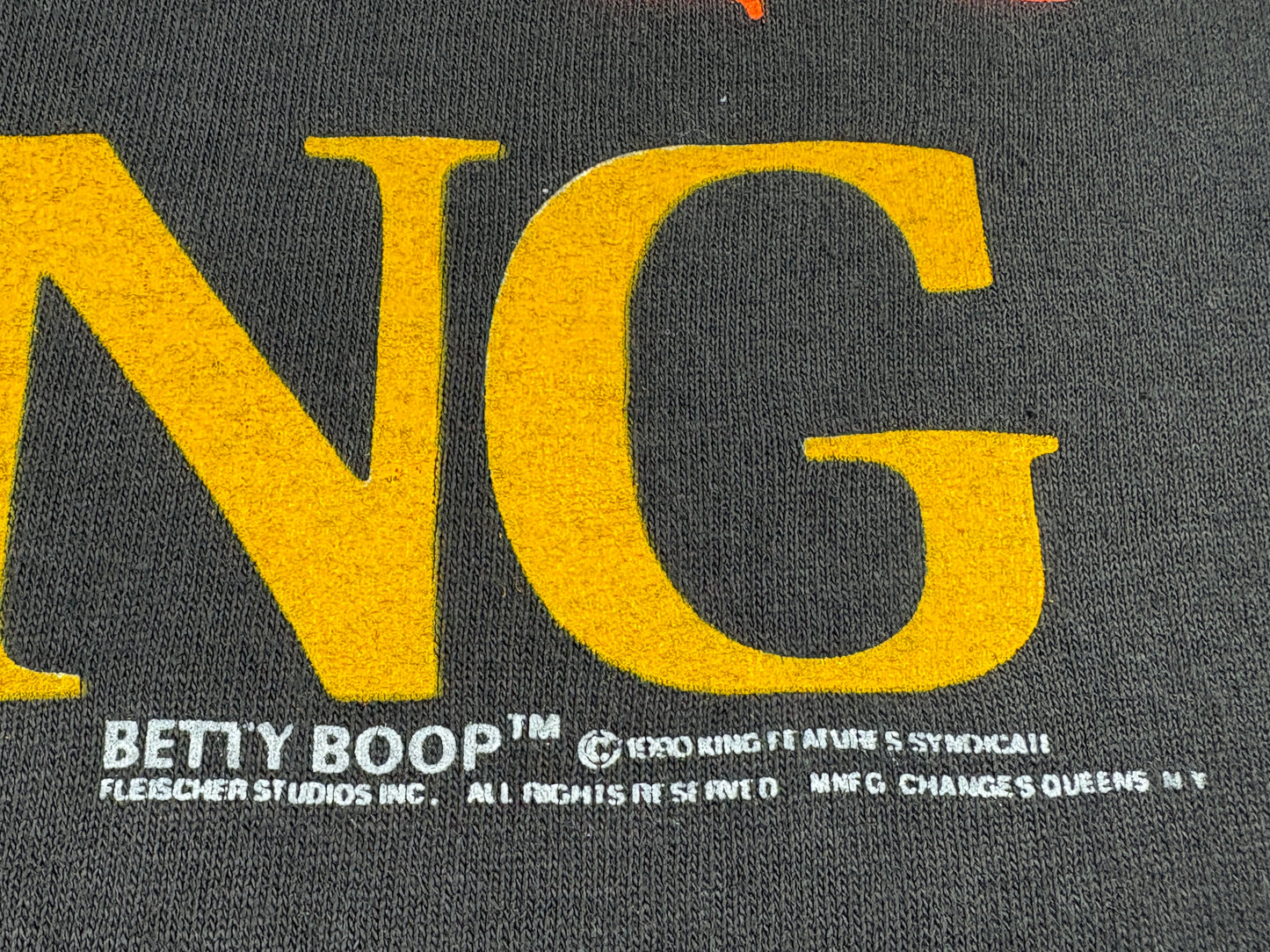 Betty Boop 'Vogueing' Madonna Parody T-Shirt