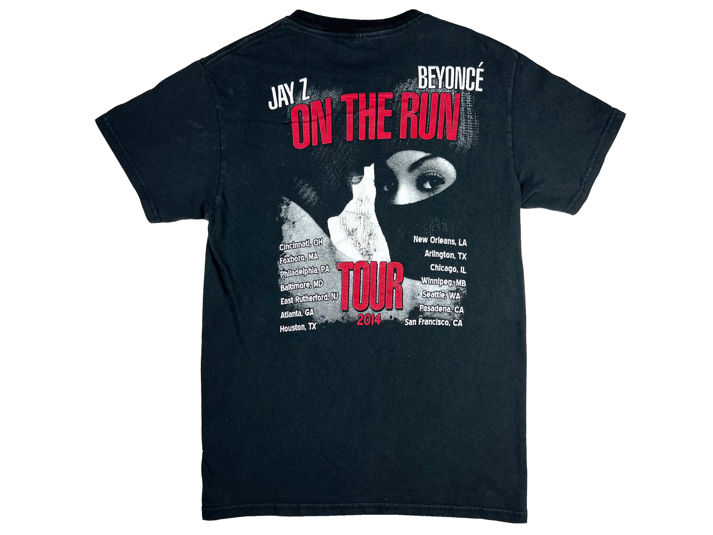 Beyonce & Jay-Z 'On The Run' 2014 Tour T-Shirt