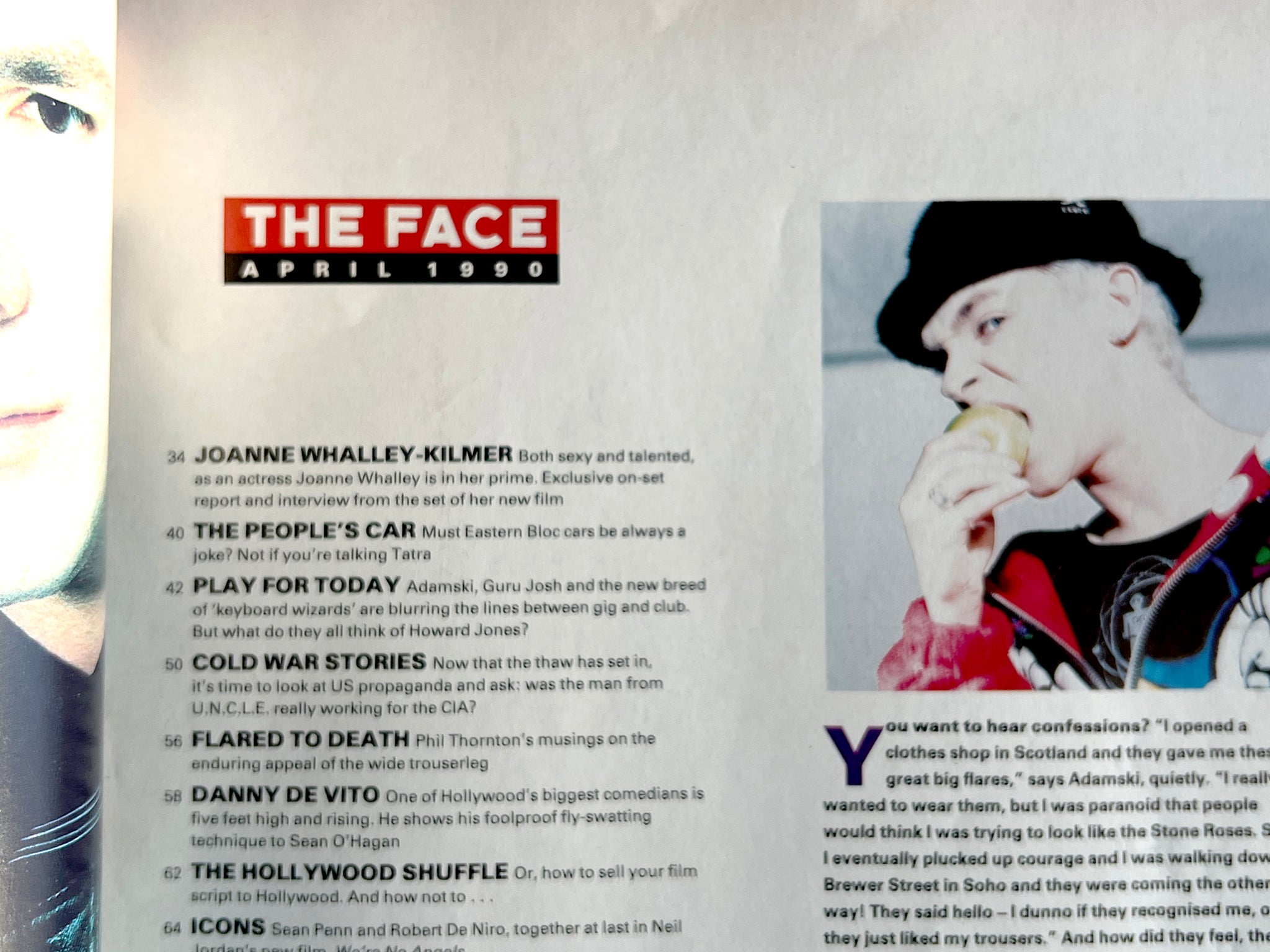 The Face Magazine April 1990