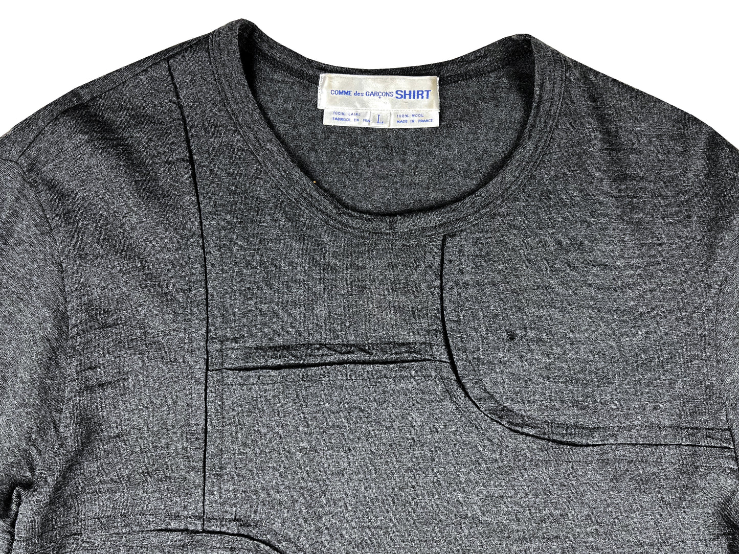 Comme des Garcons Wool Compartment Shirt