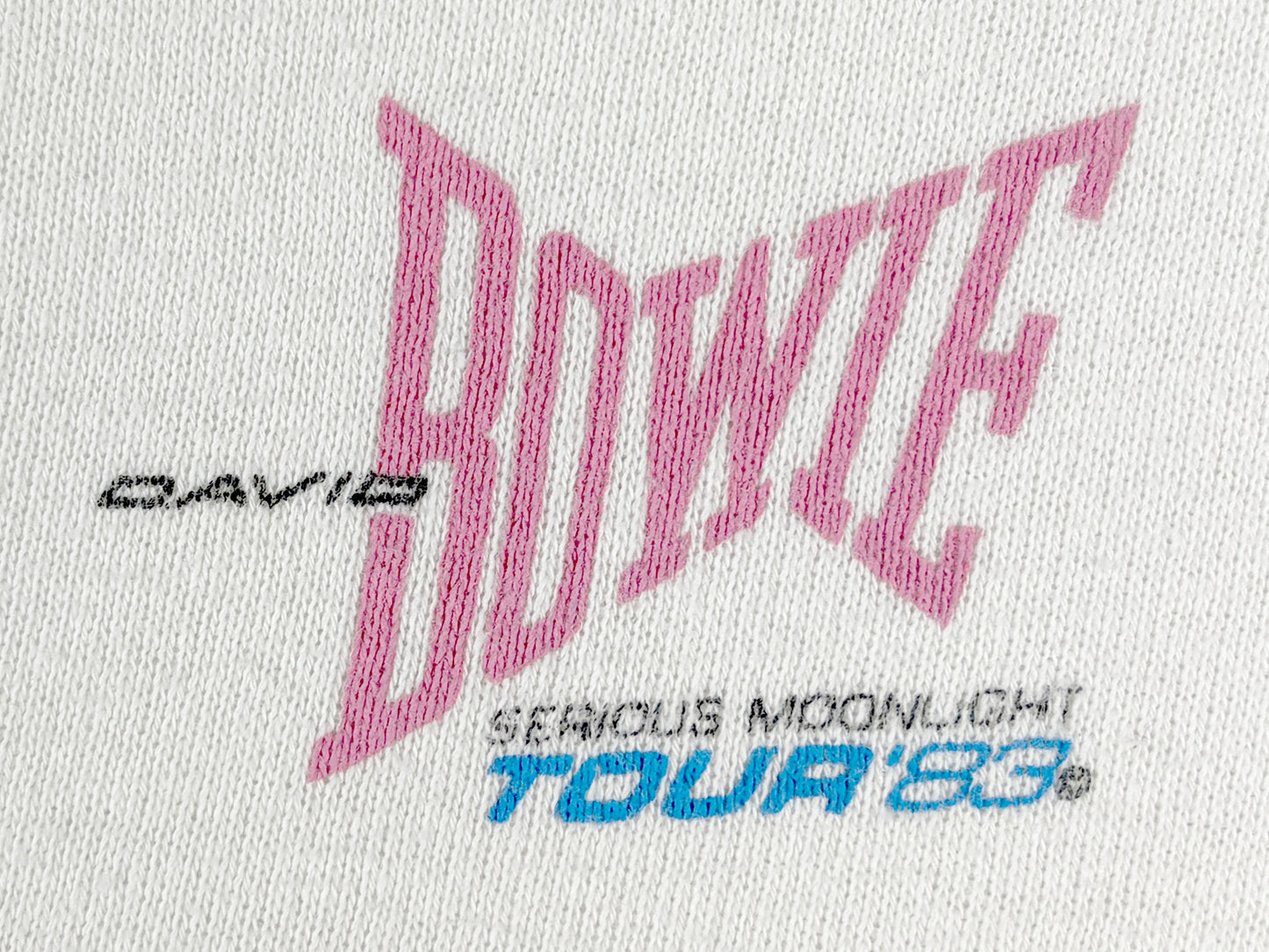 David Bowie 1983 Tour Sleeveless Sweatshirt