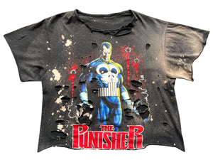 The Punisher Thrashed Cropped T-Shirt