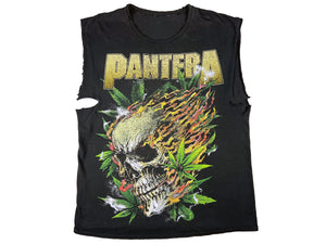 Pantera Skull & Weed Chopped T-Shirt