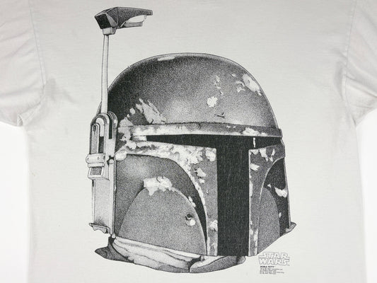 Star Wars Boba Fett White T-Shirt