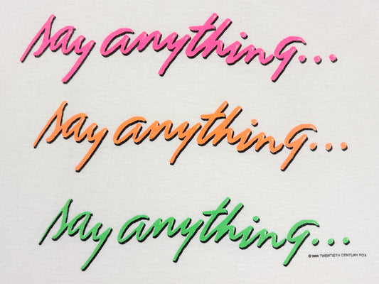 Say Anything Movie Tank Top