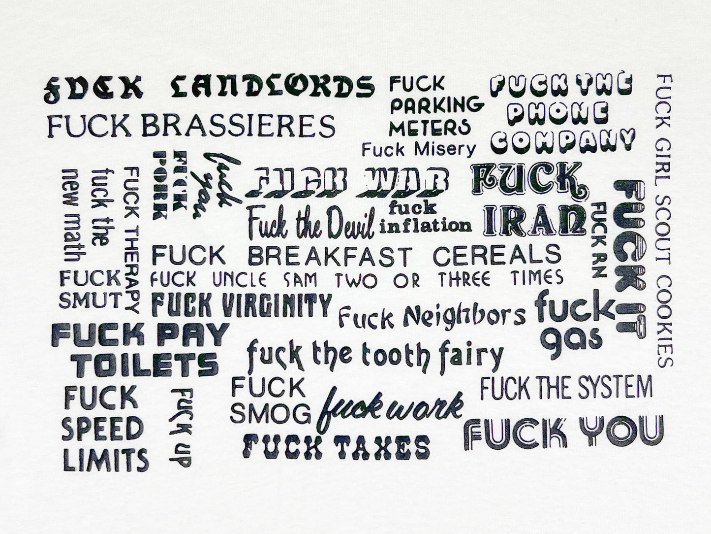 F*** Everything Ringer T-Shirt