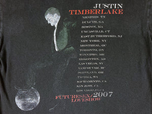 Justin Timberlake Futuresex / Love Show 2007 Tour T-Shirt