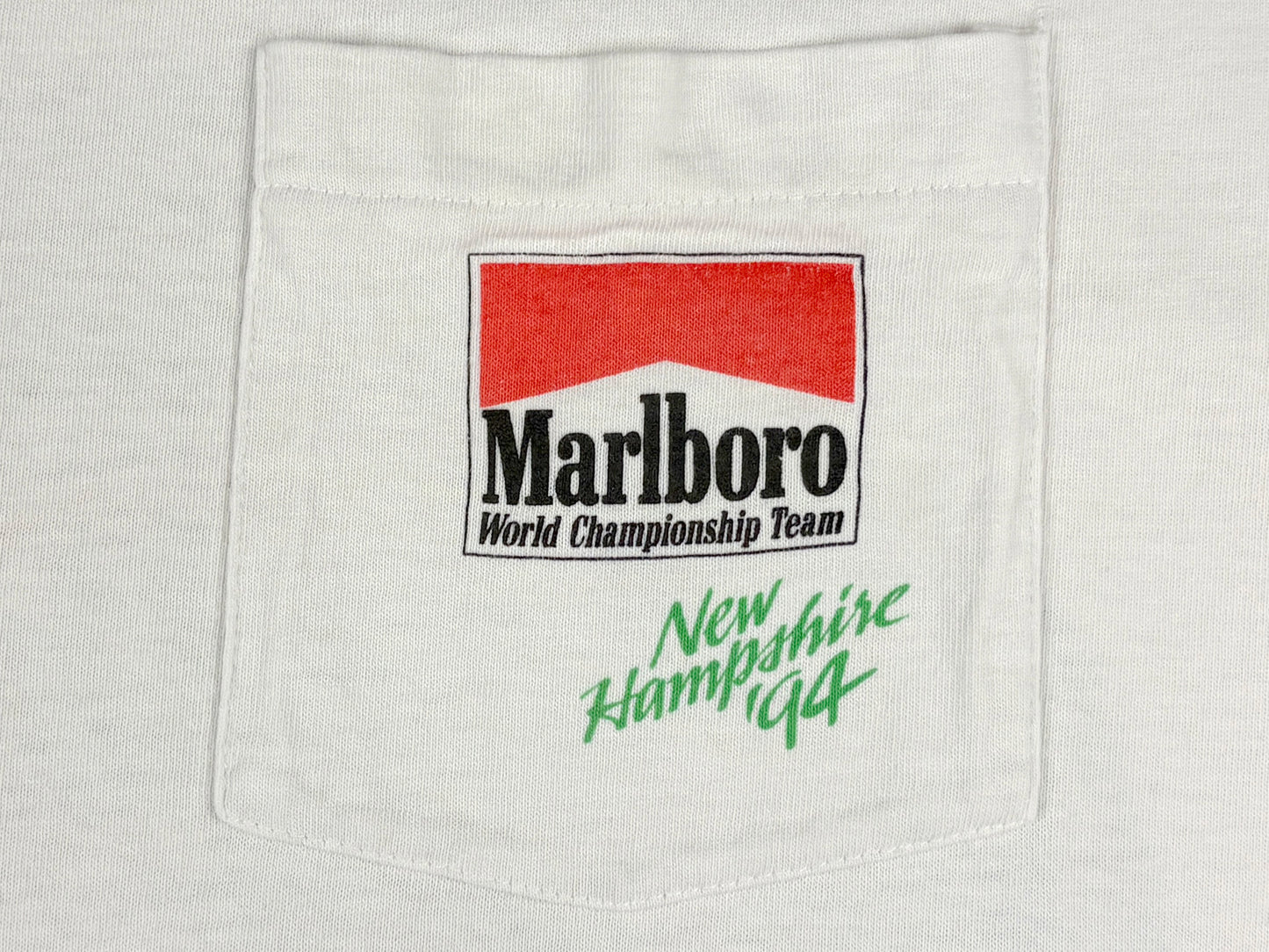 Marlboro New Hampshire 1994 Pocket T-Shirt