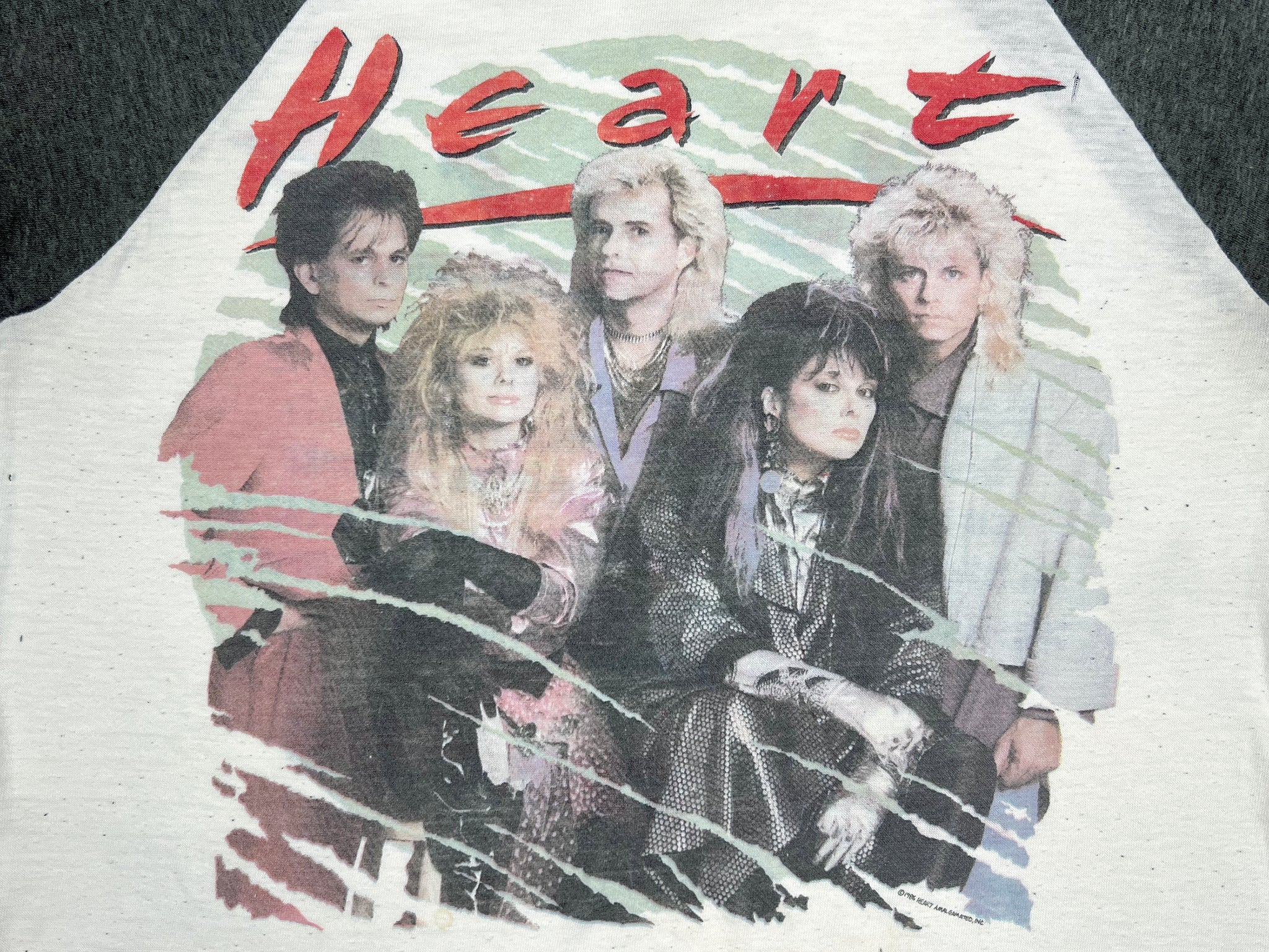 Heart 1986 Tour Raglan T-Shirt