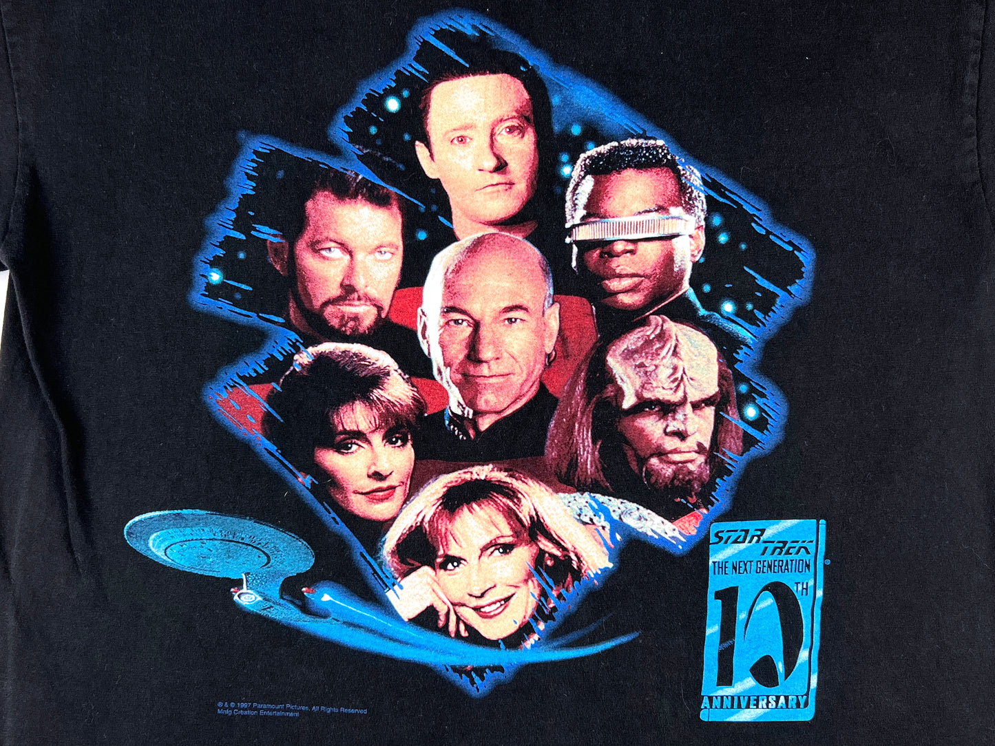 Star Trek 'The Next Generation' 10th Anniversary T-Shirt