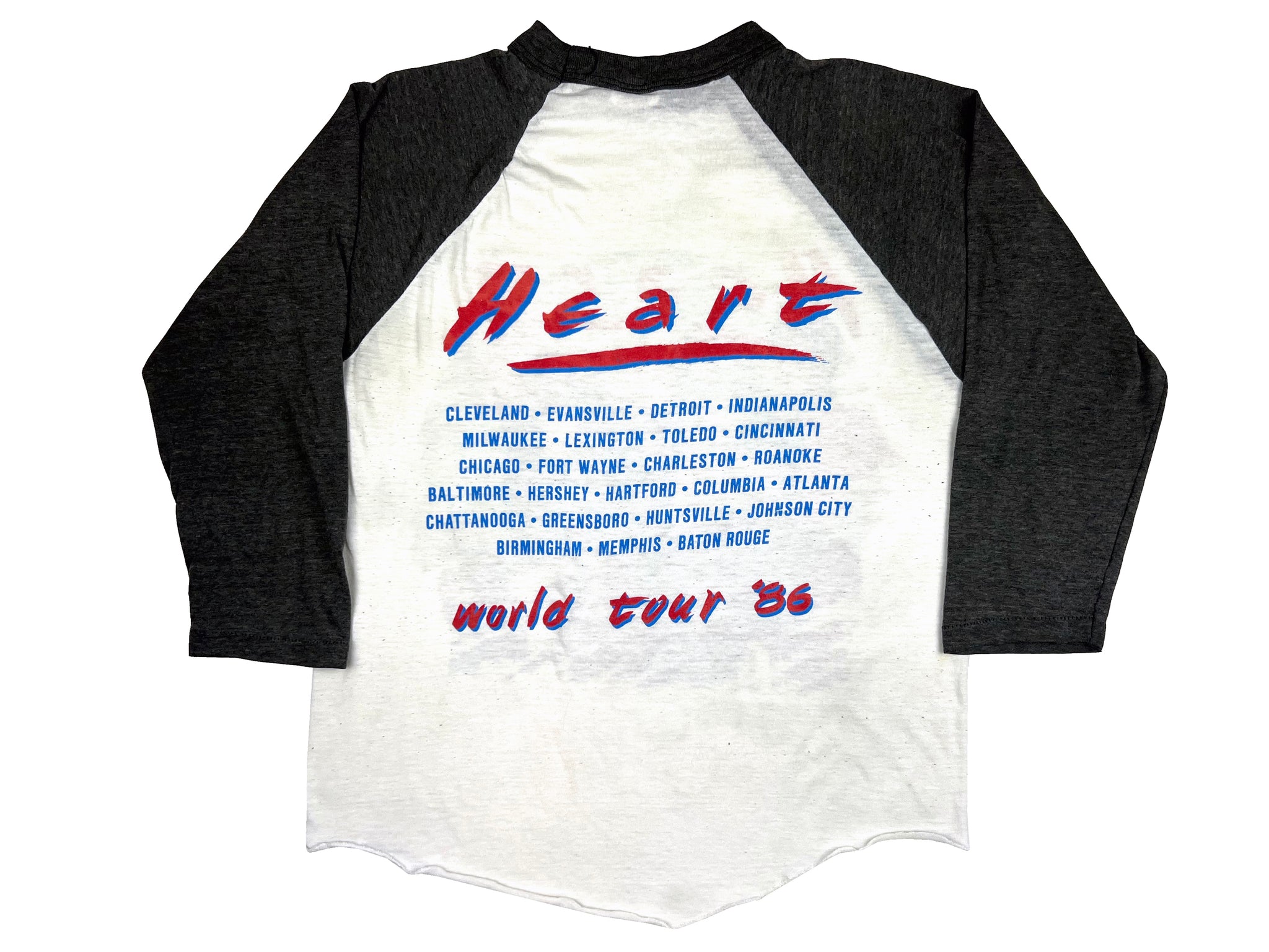 Heart 1986 Tour Raglan T-Shirt