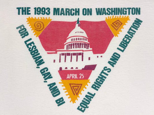 Lesbian & Gay March on Washington DC 1993 T-Shirt
