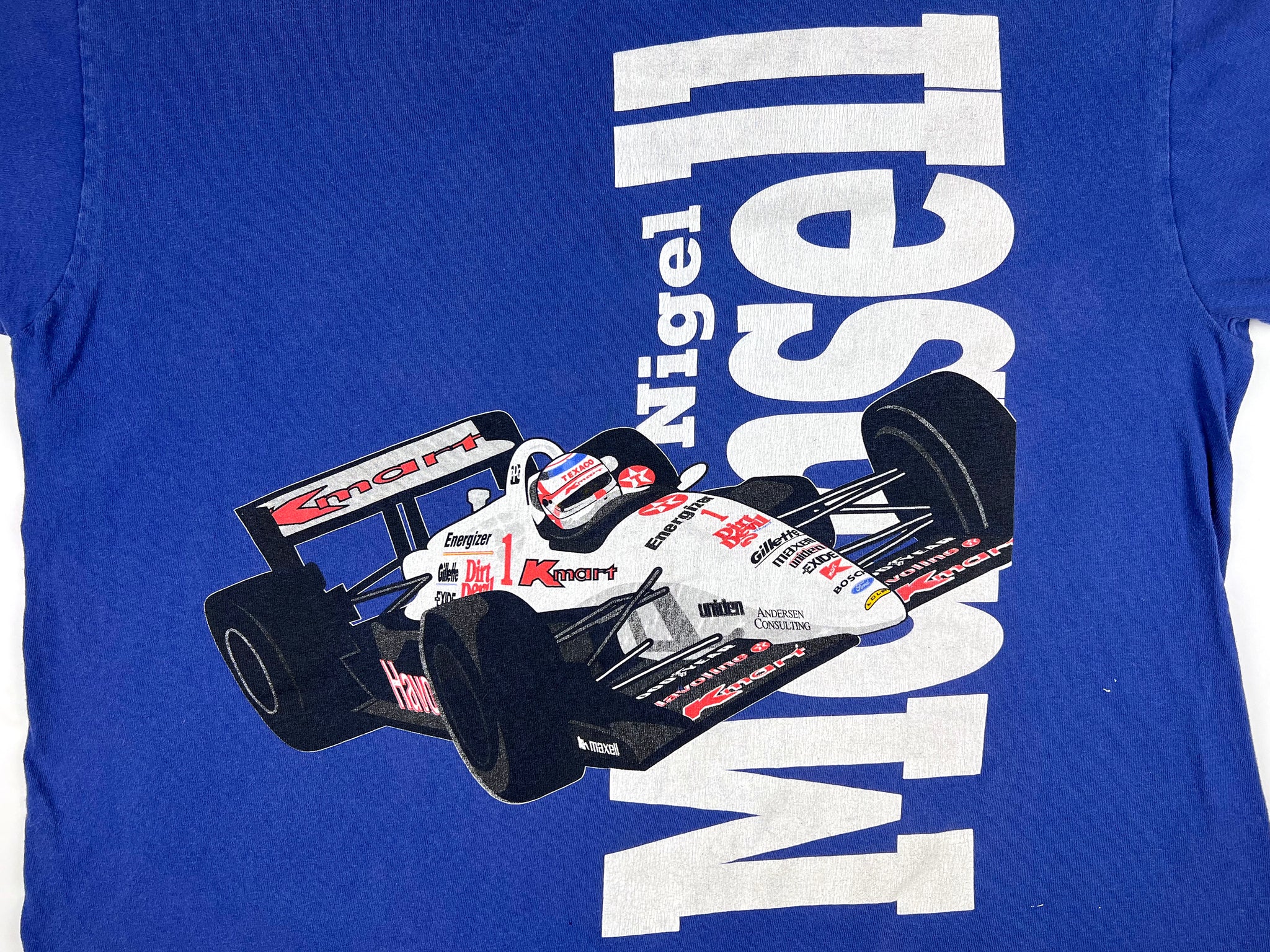 Nigel Mansell Indy Car Racing T-Shirt