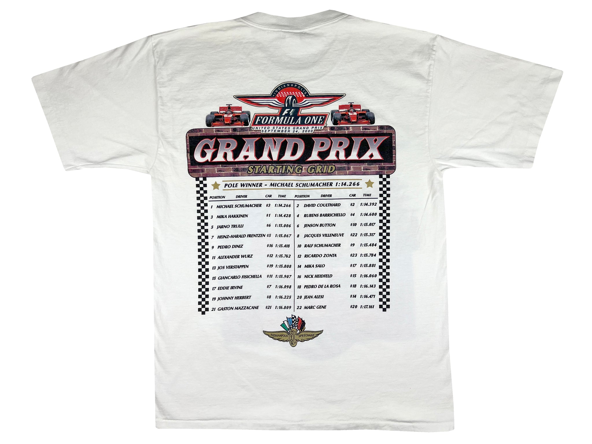 Formula One US Grand Prix 2000 T-Shirt
