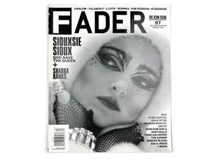 Fader Magazine Siouxsie Sioux 2010