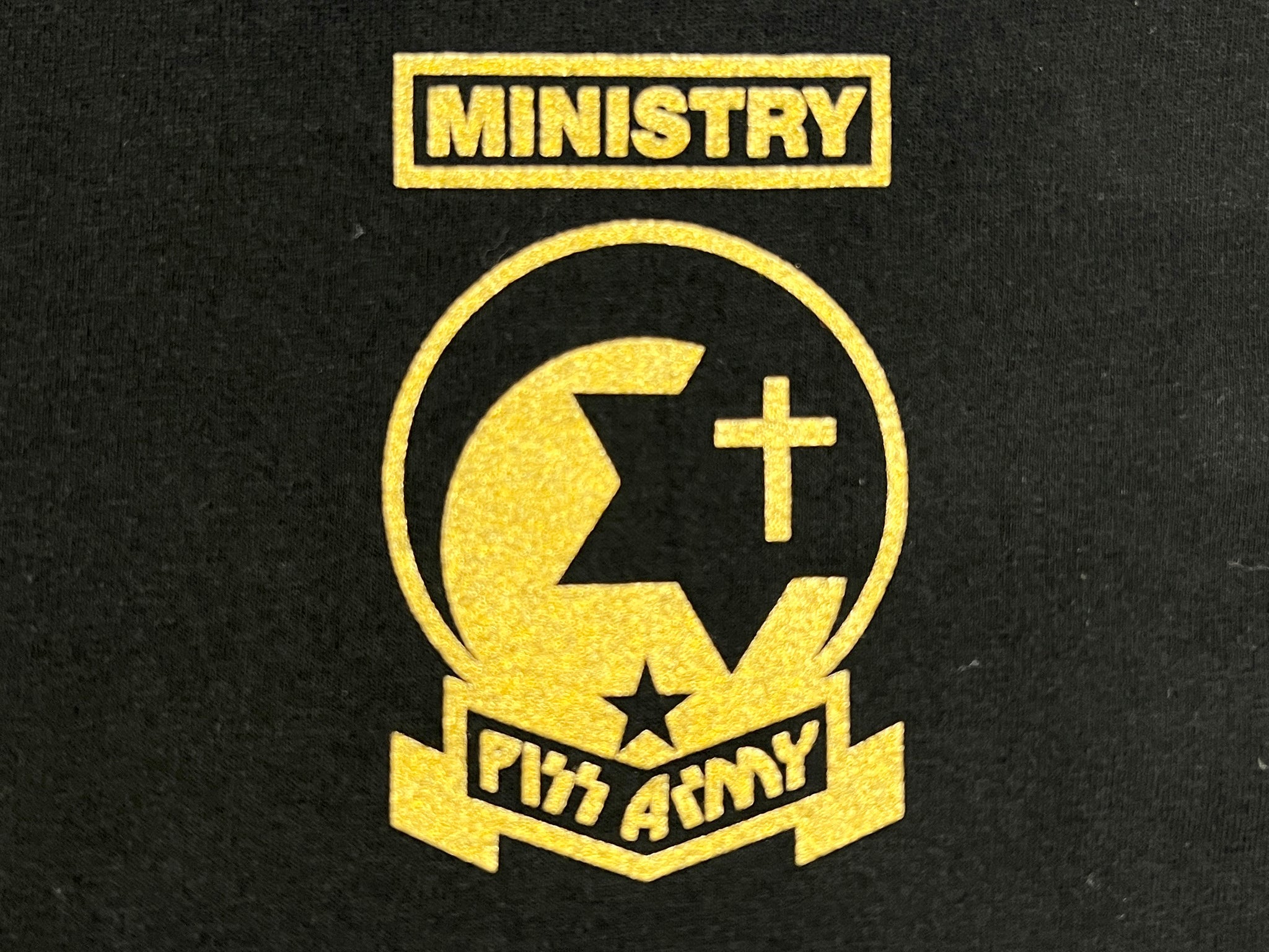 Ministry 'P*** Army' T-Shirt & Sticker