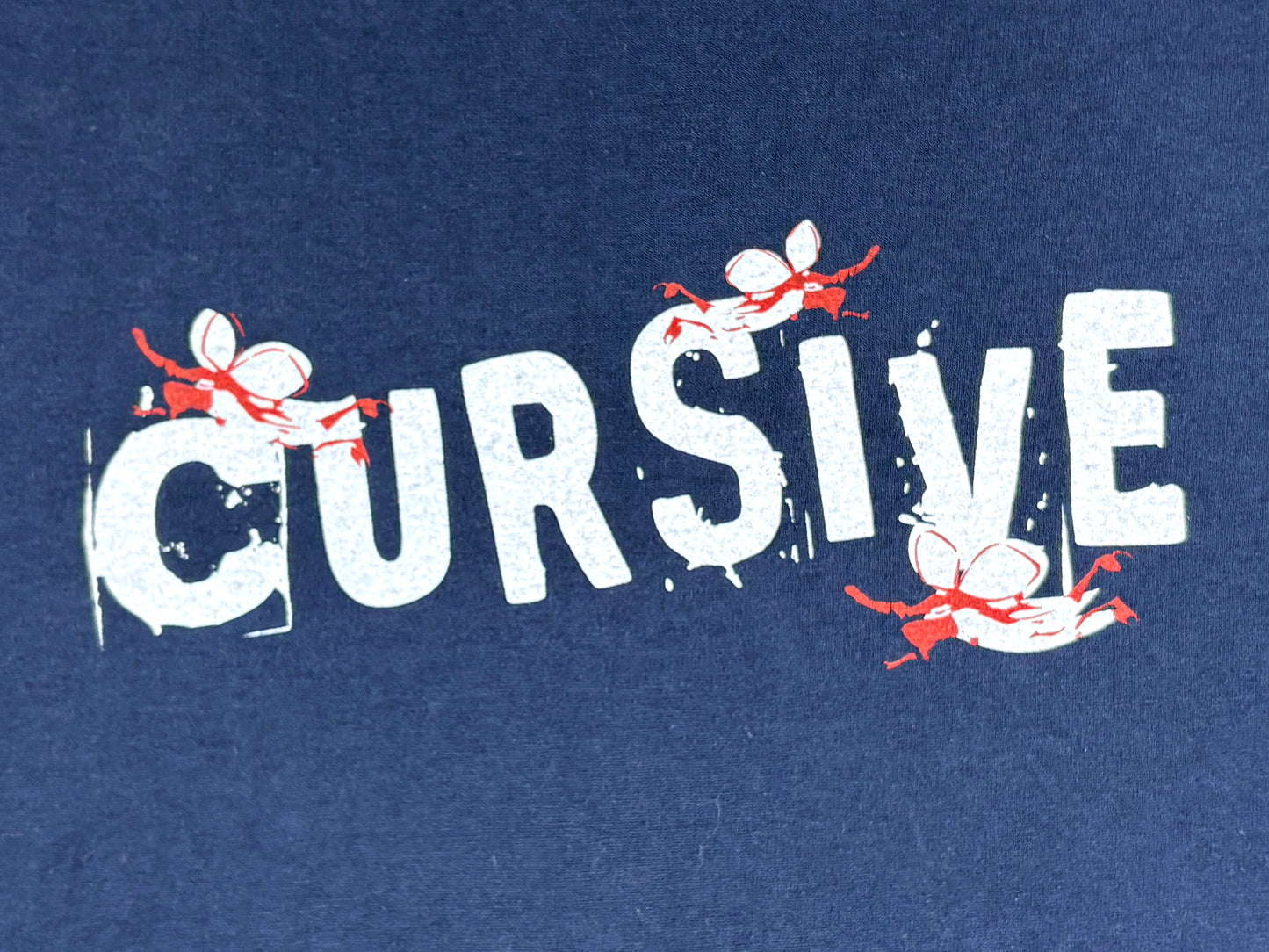 Cursive Blue T-Shirt