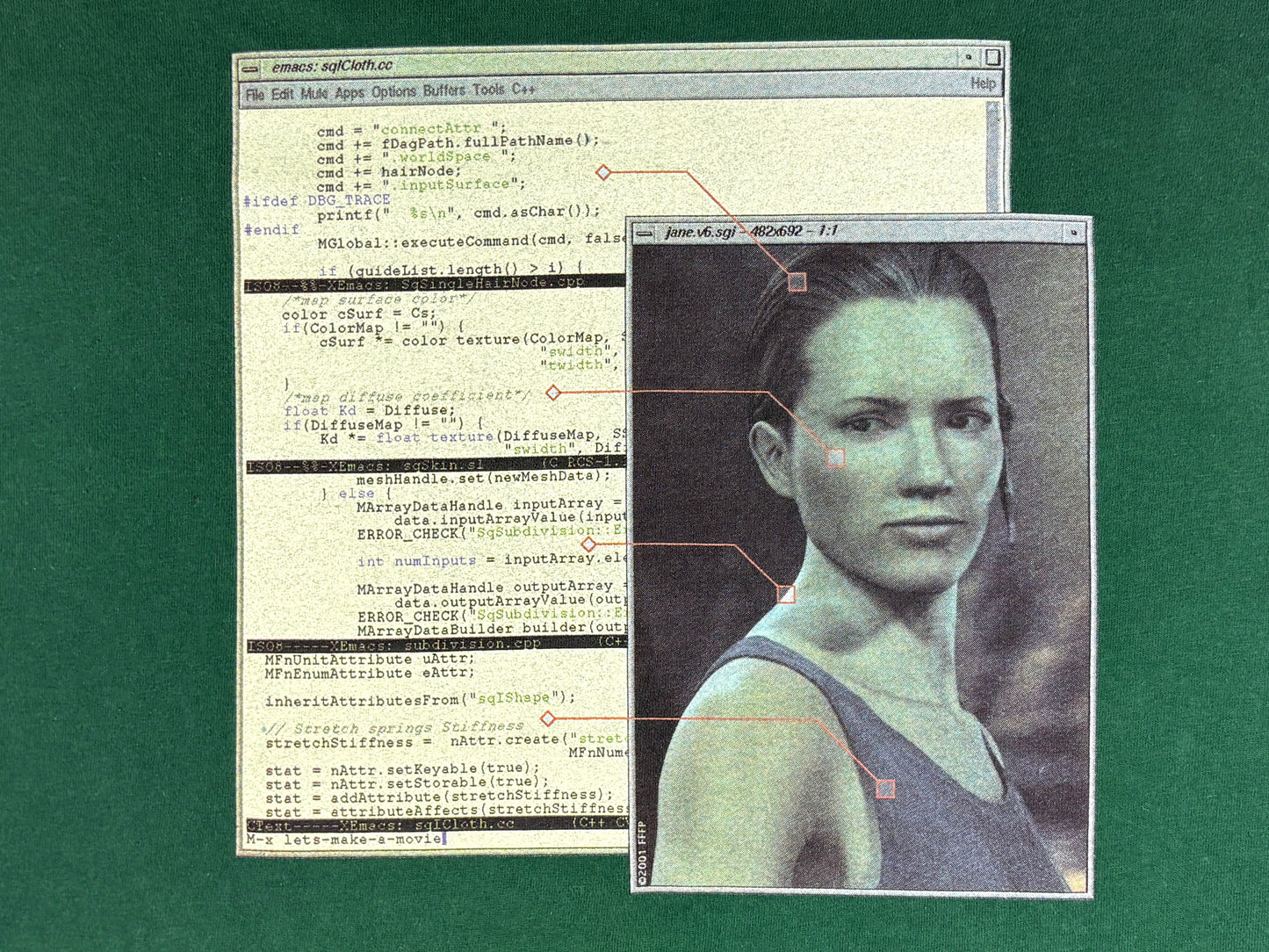 Final Fantasy 'Spirits Within' R&D Crew T-Shirt