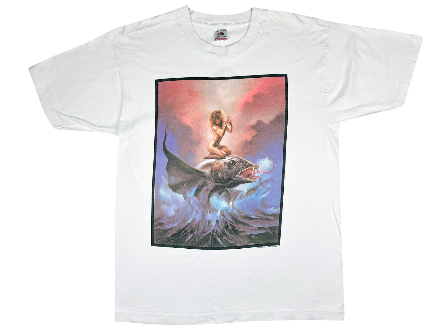 Boris Vallejo 'Babe on a Flying Fish' T-Shirt