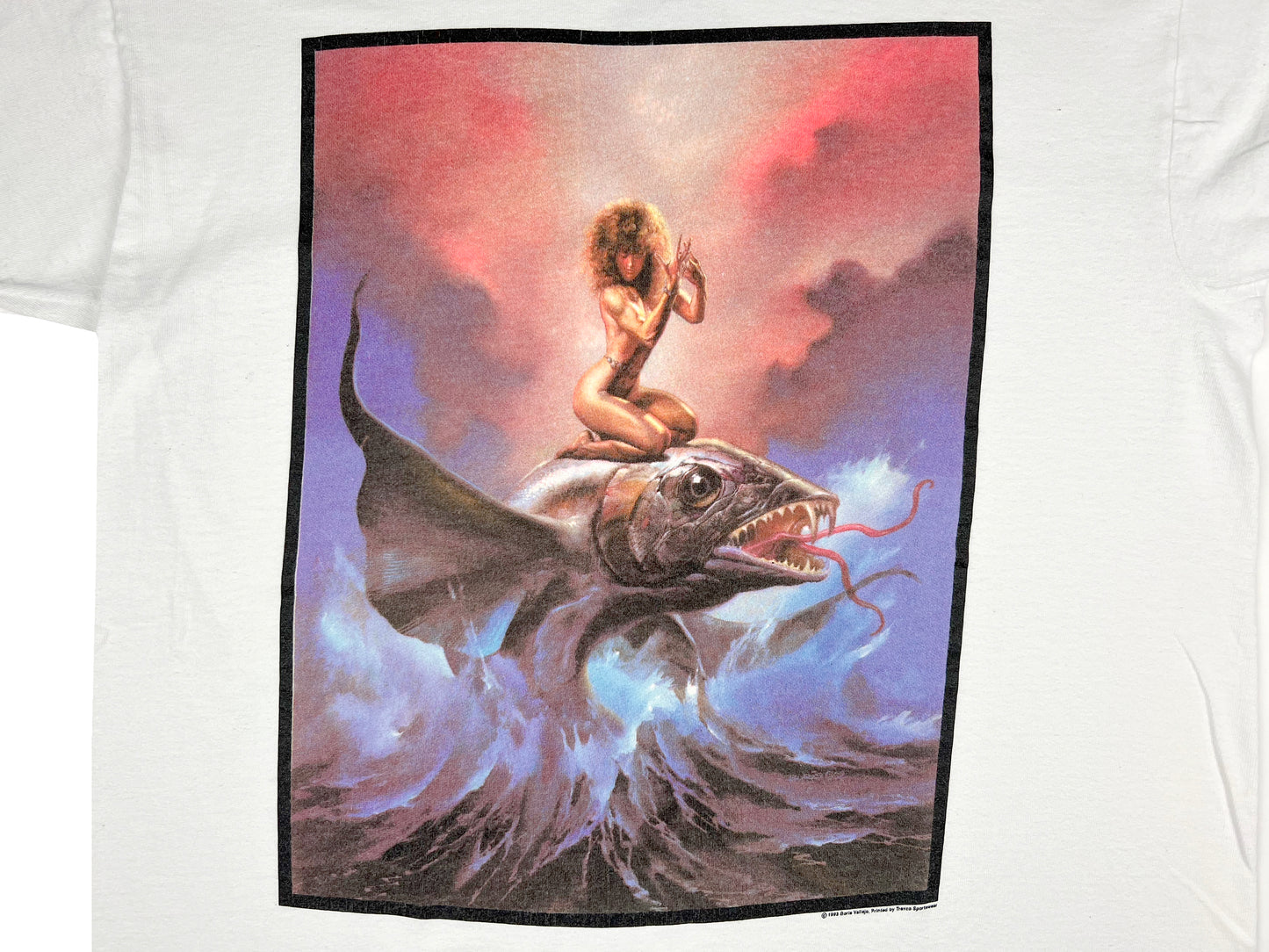 Boris Vallejo 'Babe on a Flying Fish' T-Shirt