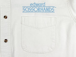 Edward Scissorhands Embroidered Button Up Shirt