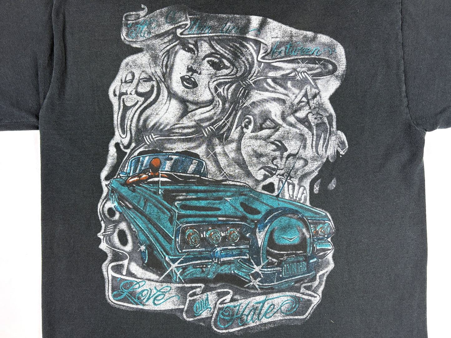 Chicano Art 'Love & Hate' T-Shirt