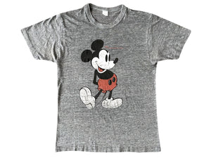 Mickey Mouse Massachusetts Heather Grey T-Shirt