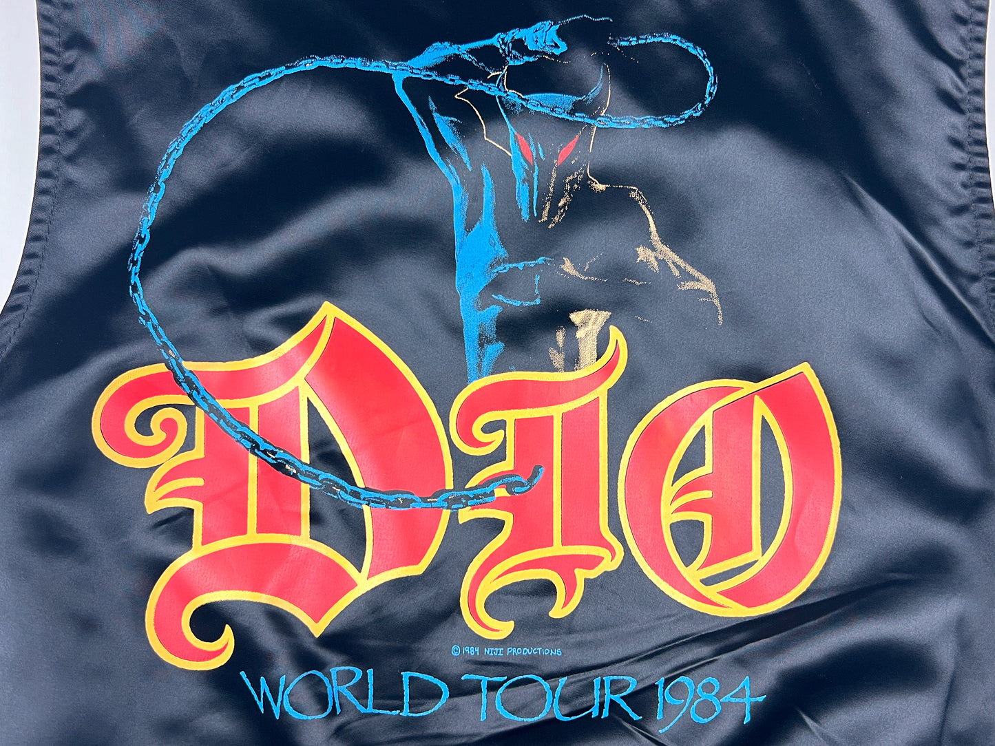 Dio 1984 World Tour Satin Vest