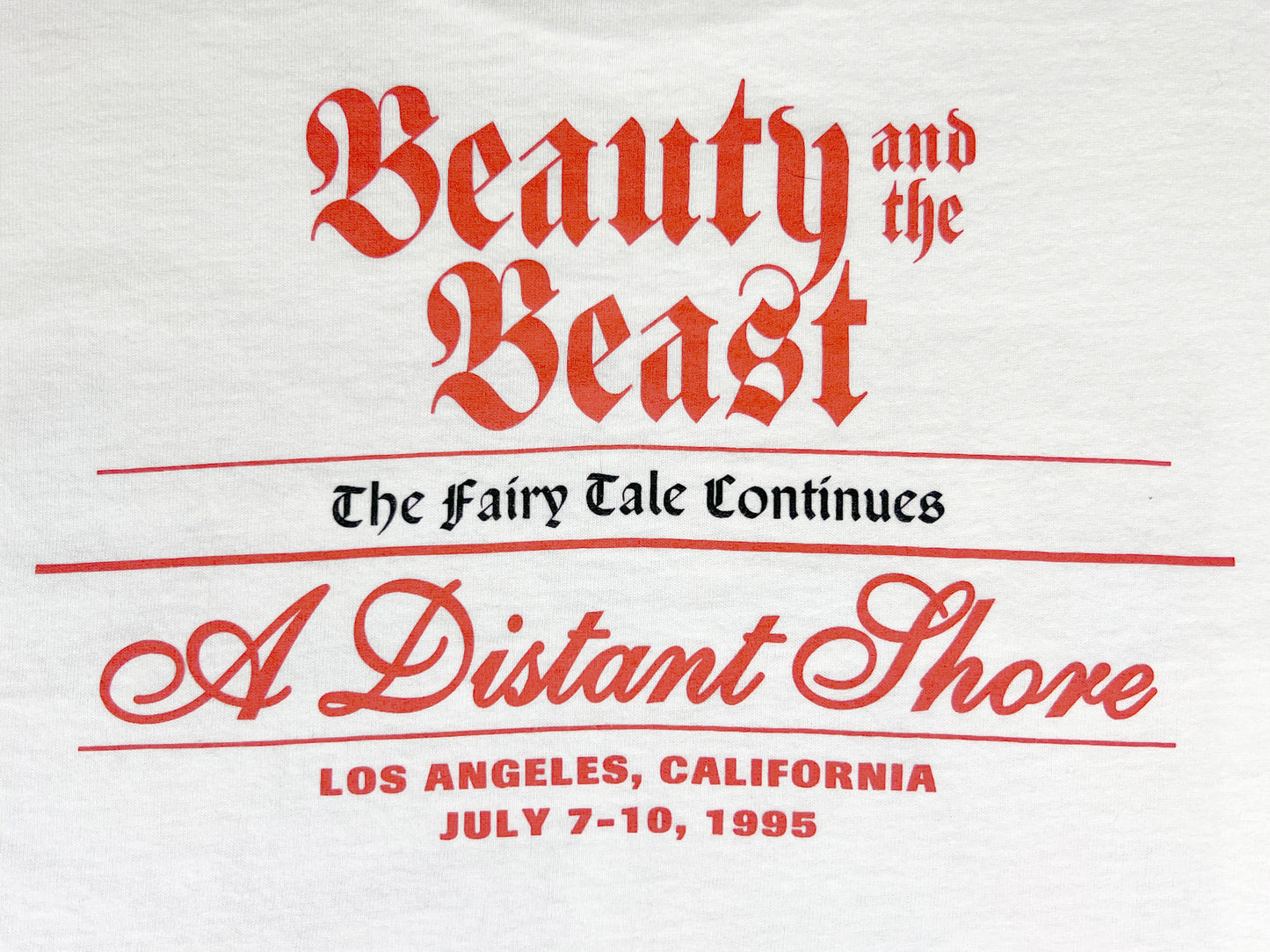 Beauty & The Beast TV Show Launch T-Shirt