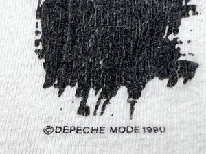 Depeche Mode 1990 World Violation Tour White T-Shirt