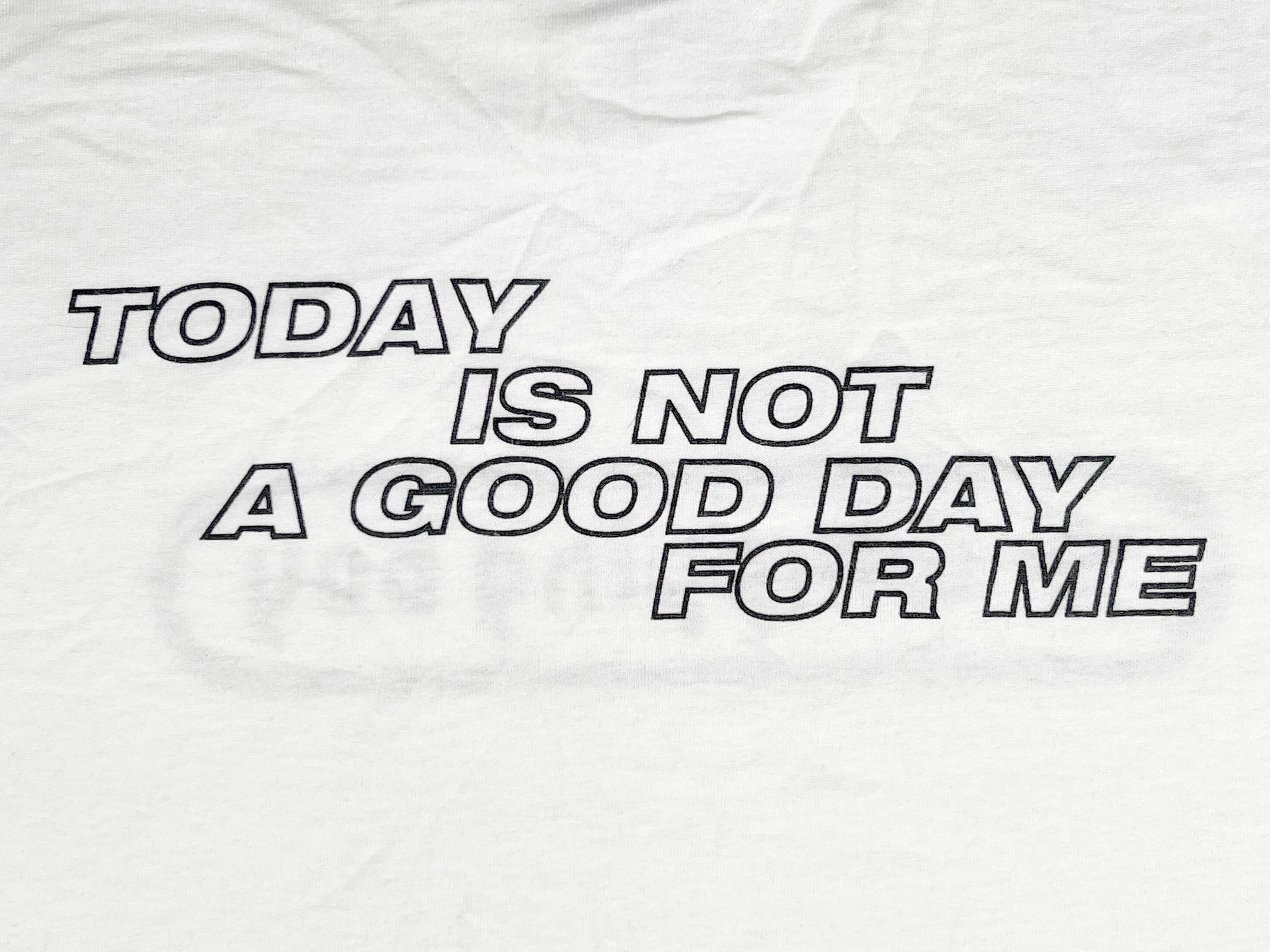 Whipping Boy 'Today Is Not A Good Day For Me' T-Shirt