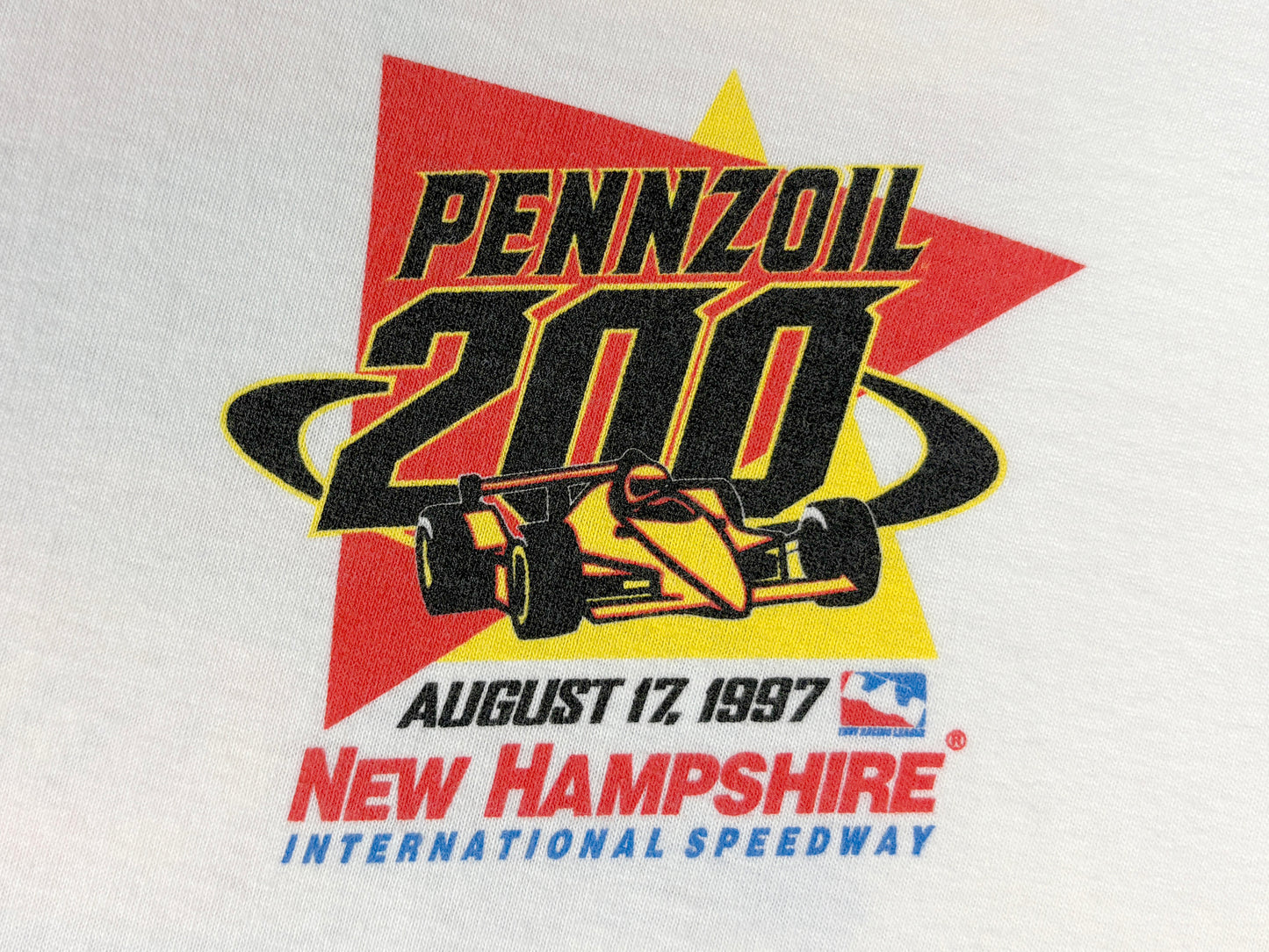 Penzoil 200 New Hampshire 1997 Indy Car Race T-Shirt