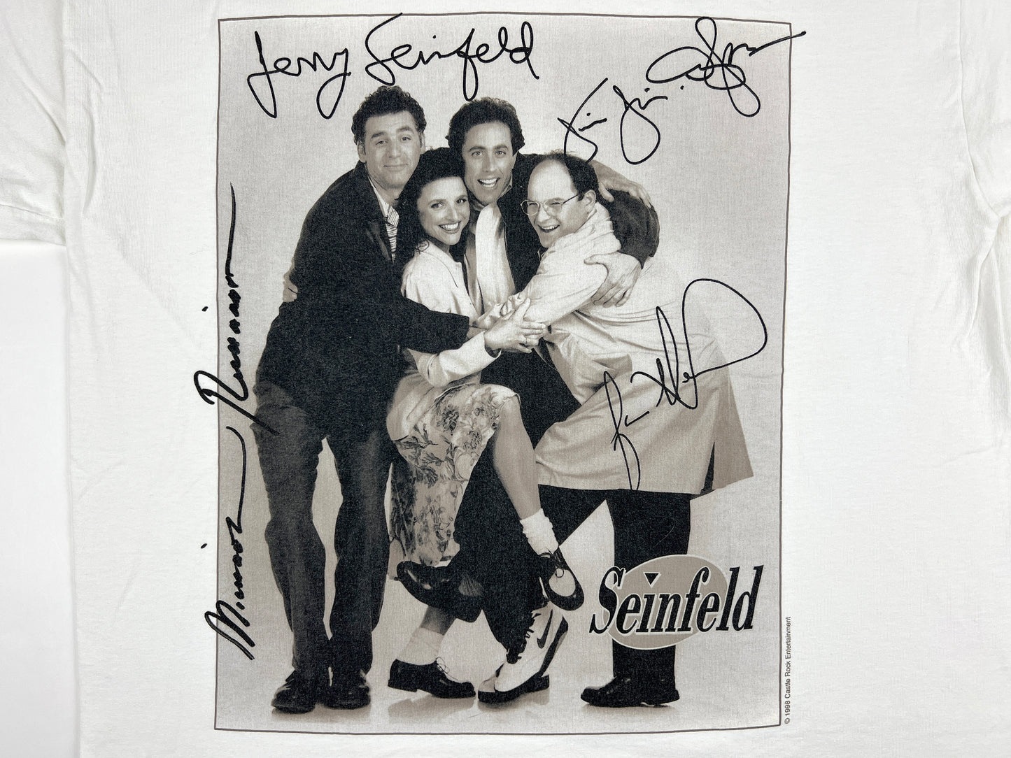 Seinfeld Cast Photo T-Shirt