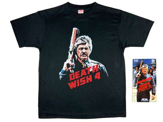 Vintage Death Wish 4 T-Shirt & VHS