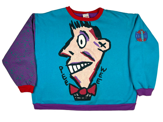 Vintage Pee Wee Herman Cartoon Sweatshirt