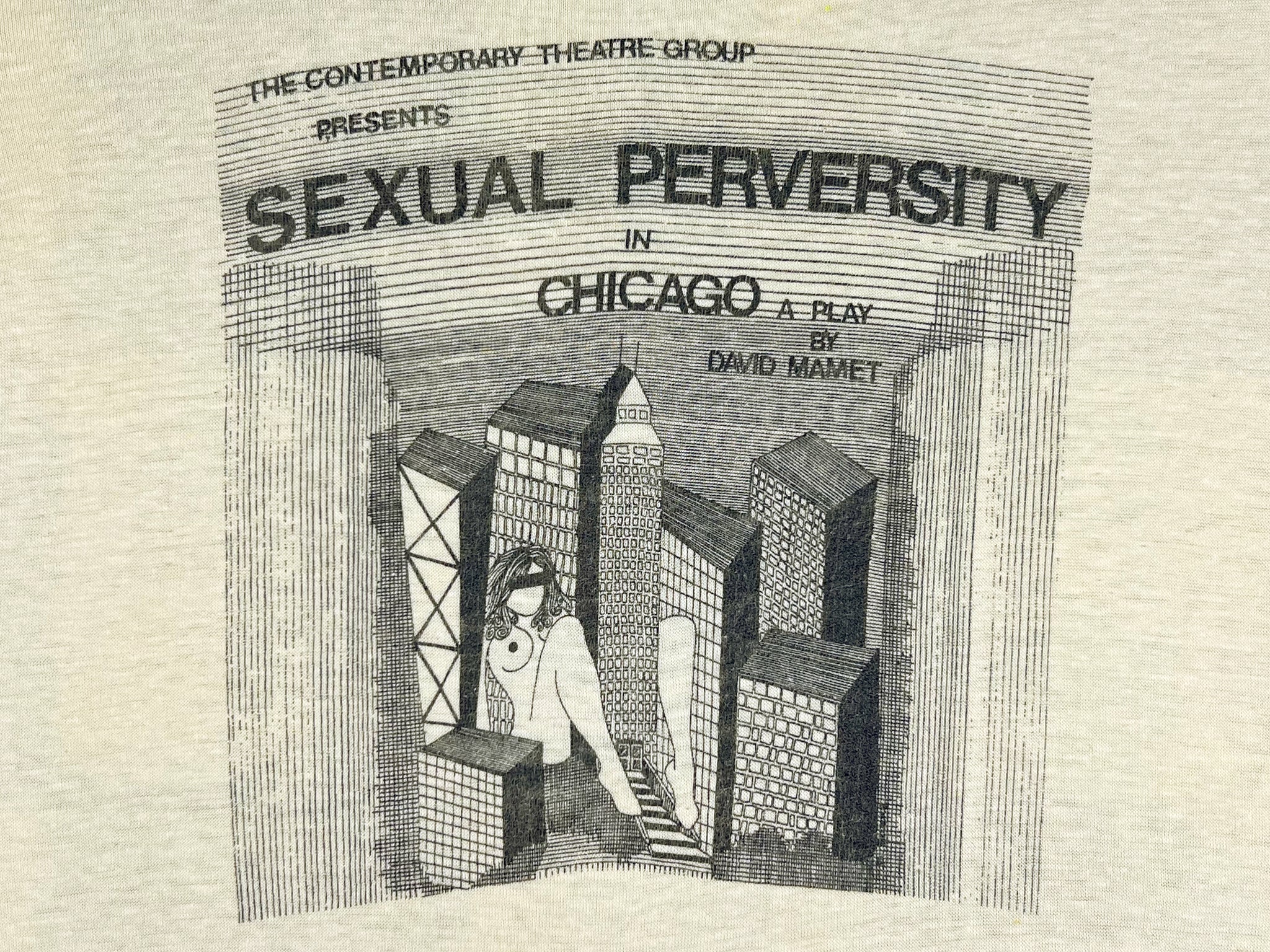 David Mamet 'Sexual Perversity in Chicago' T-Shirt