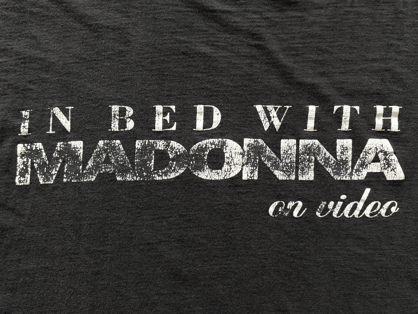 Madonna 'In Bed With' VHS T-Shirt