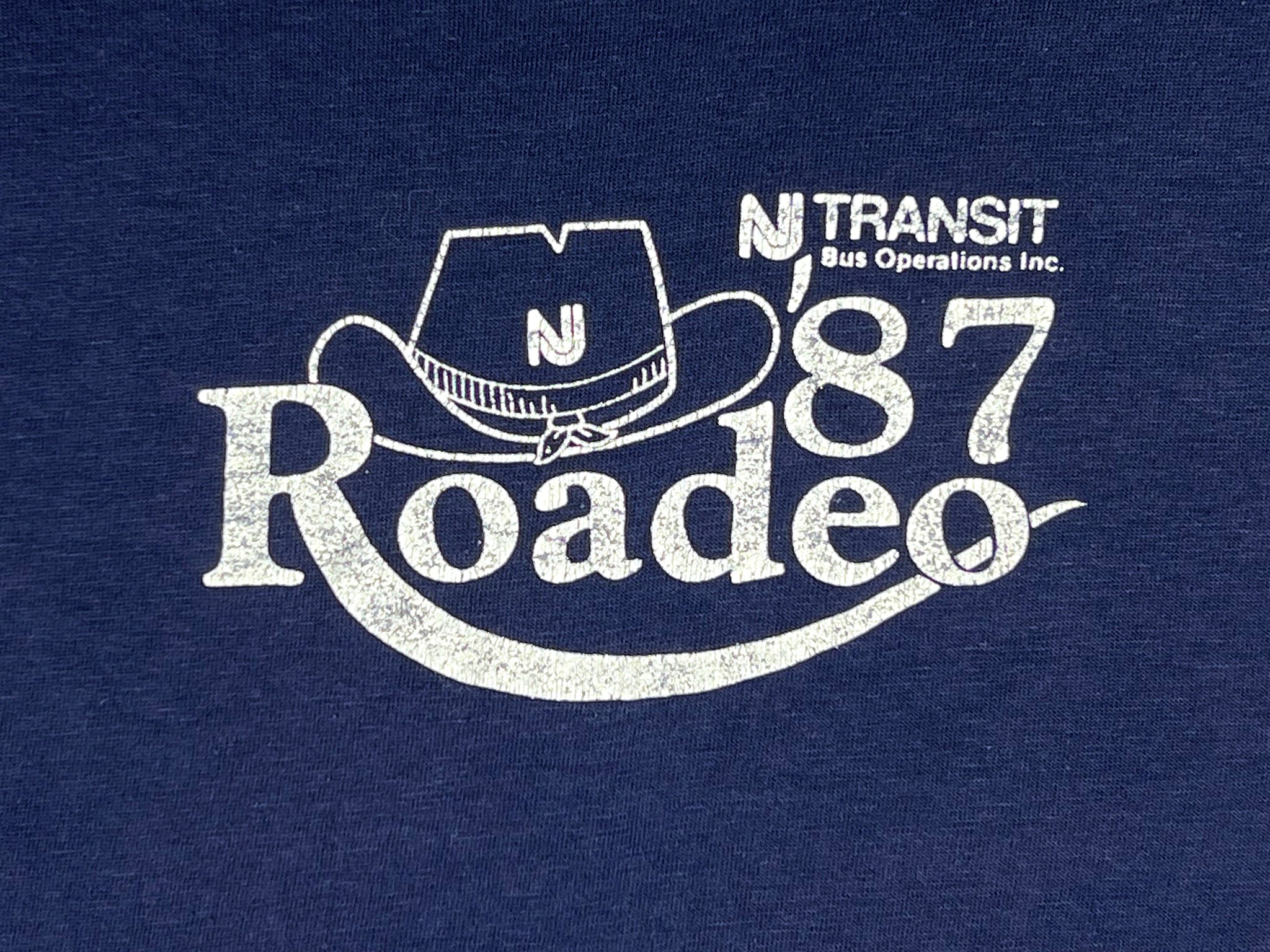 New Jersey Transit Roadeo 1987 T-Shirt